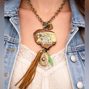 Raised Down A Dirt Road Necklace